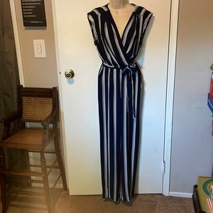 Navy blue jumpsuit